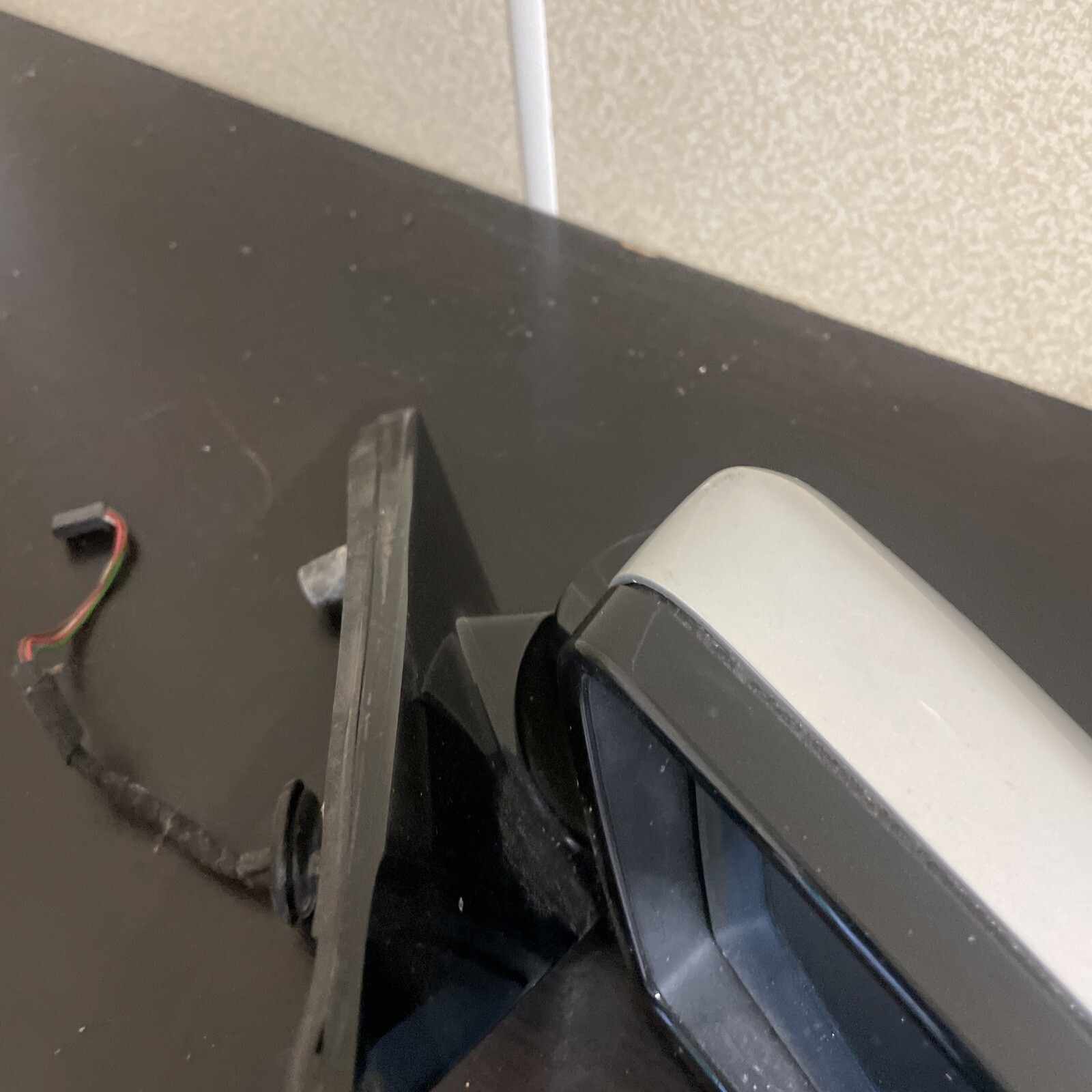 BMW 5 E60 E61 LCI M Sport Right Wing Mirror O/S High Gloss In Silver - Image 3