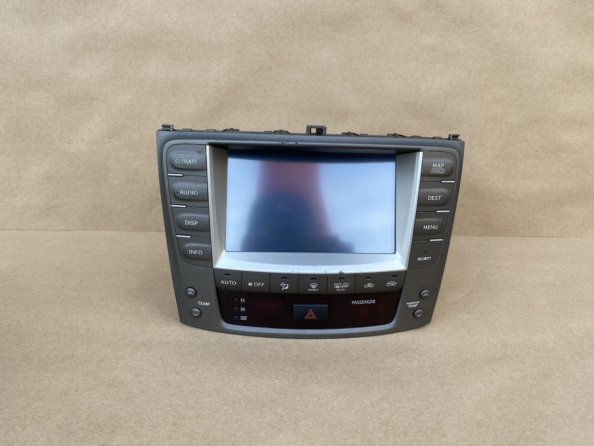 2006-2009 Lexus IS250 IS350 Information Navigation Display Screen 