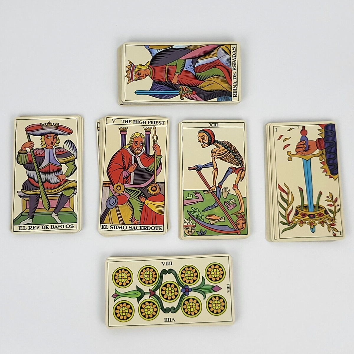 1975 - 1736 - Fournier Museum - Spanish Tarot Español 78 Cards