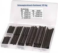 Hm Schrumpfschlauch Sortiment 127- Tlg. BOX-SCH127