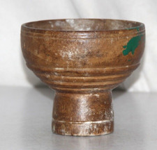 Antiker Holz Dekorativer Landwirtschaftlicher Samenhalter Bijni Original Alt