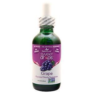 Виноградный подсластитель Sweetleaf Sweet Drops со вкусом стевии 2 жидких унции 2990₽