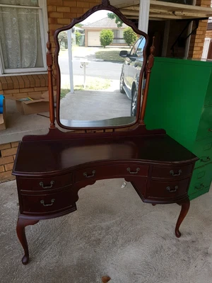 Antique Dressing Table And Mirror Antiques Mount Annan Antique Dressing Table And Mirror