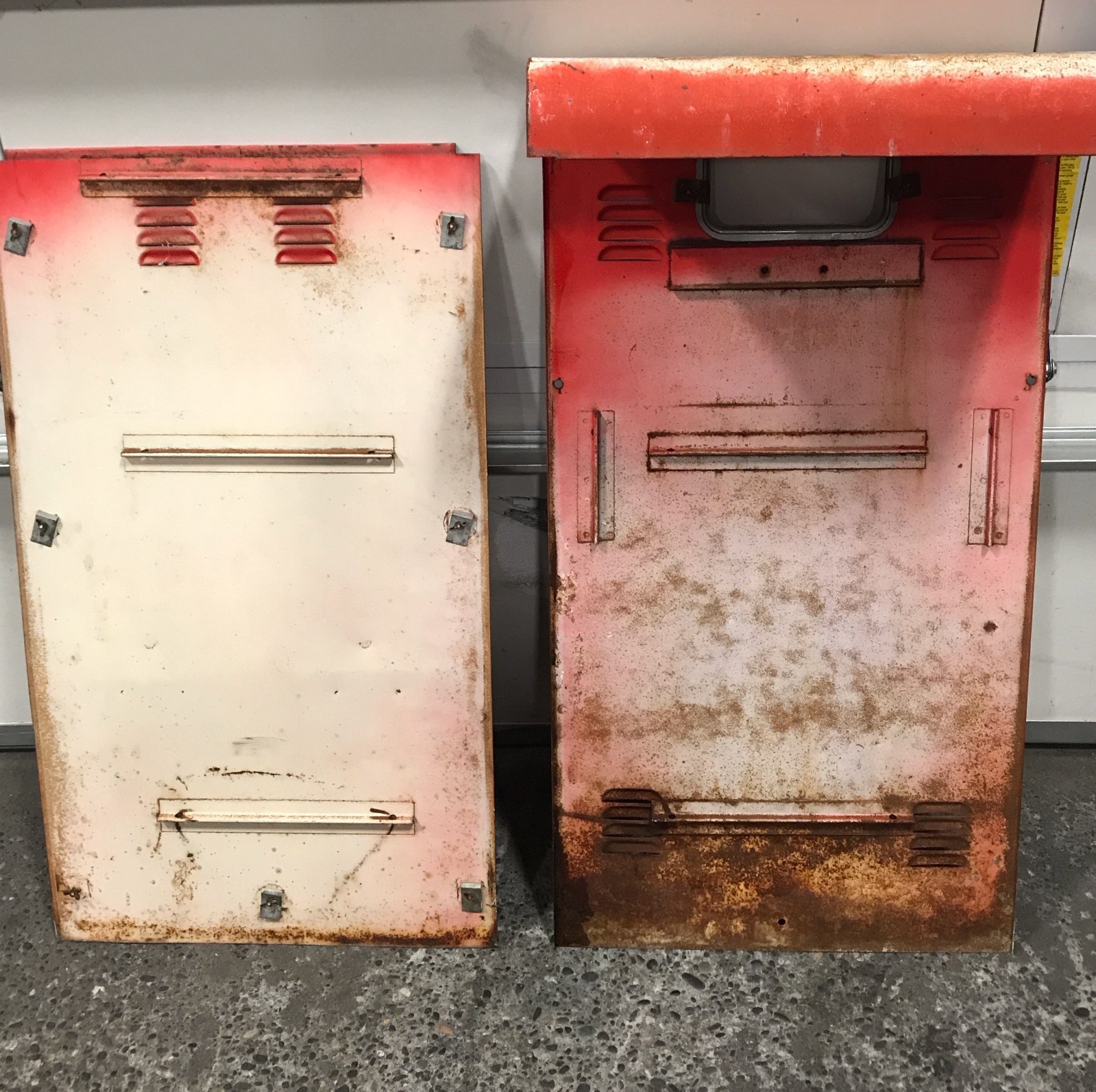 GASBOY FUEL GAS PUMP COVERS RARE CHEVRON AVIATION FUELS LOGOS