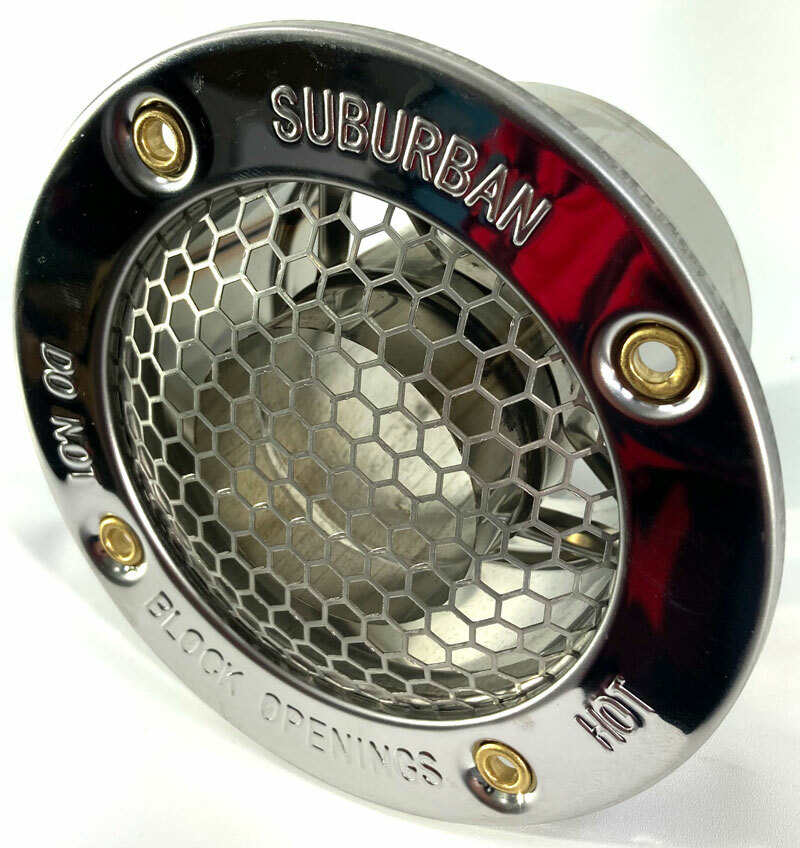 Suburban Nautilus On Demand RV Water Heater Vent Cap # 261617, 2u0026#034; Wall  Thickness | eBay