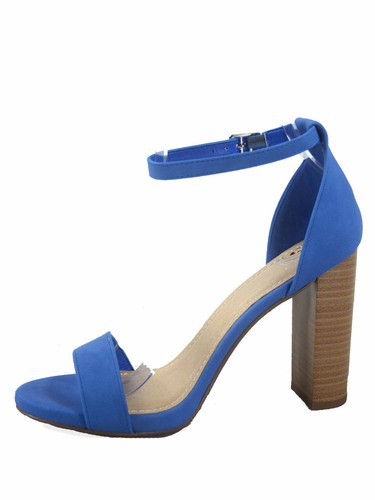 Damenschuhe elegante offene Zehenpartie Knöchelriemen klobige Absätze Sandalen verschiedene Größen neu - Bild 10 von 36