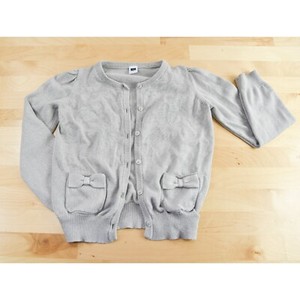 baby silver cardigan