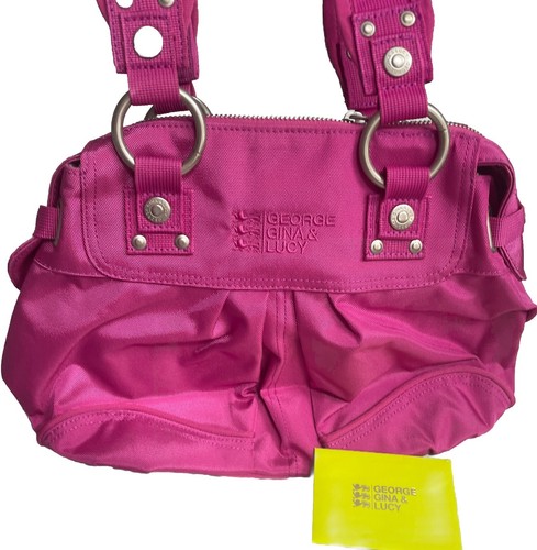 New  Retired George Gina & Lucy Poppy Blossom Handbag