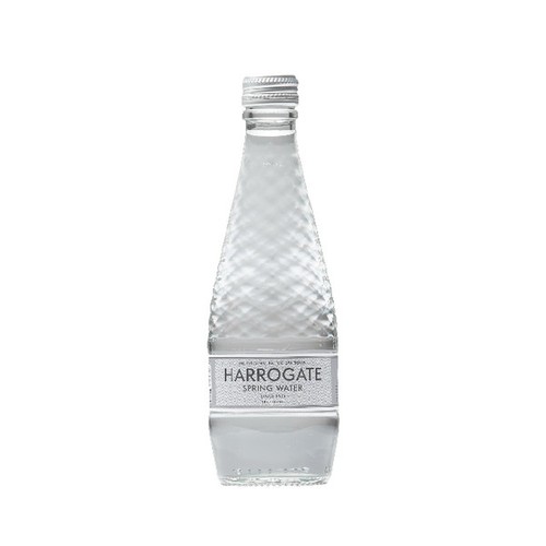 Harrogate Sparkling Spring Water Glass Bottle 330ml (Pack of 24