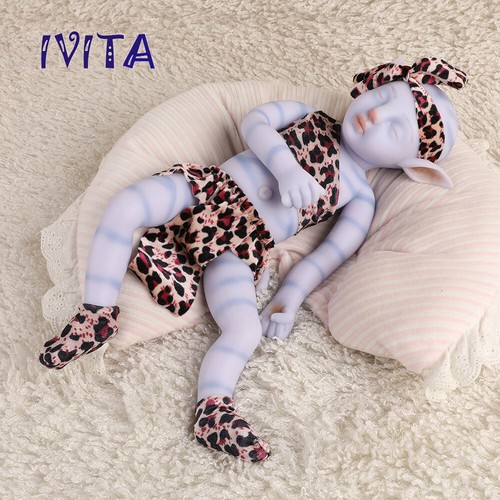 17''Lifelike Avatar Doll Full Body Silicone Real Touch Boy Doll Birthday Gifts - Picture 6 of 12