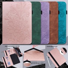 For Samsung Galaxy Tab A7 A8 A9 S2 S6 S7 S8 S9 S10 Leather Stand Flip Case Cover