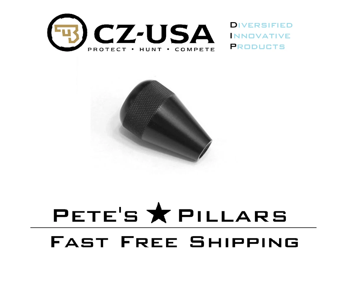 DiProducts CZ 455/ 457 The Execitive Bolt Knob Handle Black