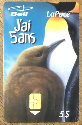 SCHÖNES KANADA LA CHIP BIODÔME DE MONTREAL TELECARTE KARTE PHONE CARD KARTE QUICK