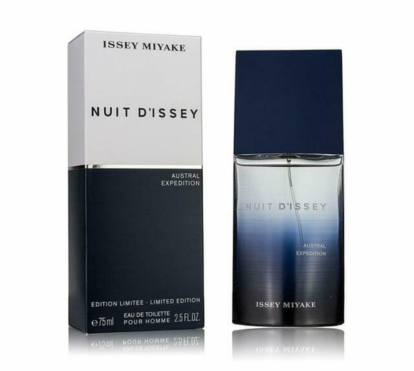 Issey miyake nuit d`issey pour homme expedition туалетная вода 75мл (лимит. выпуск) (3423474877157)