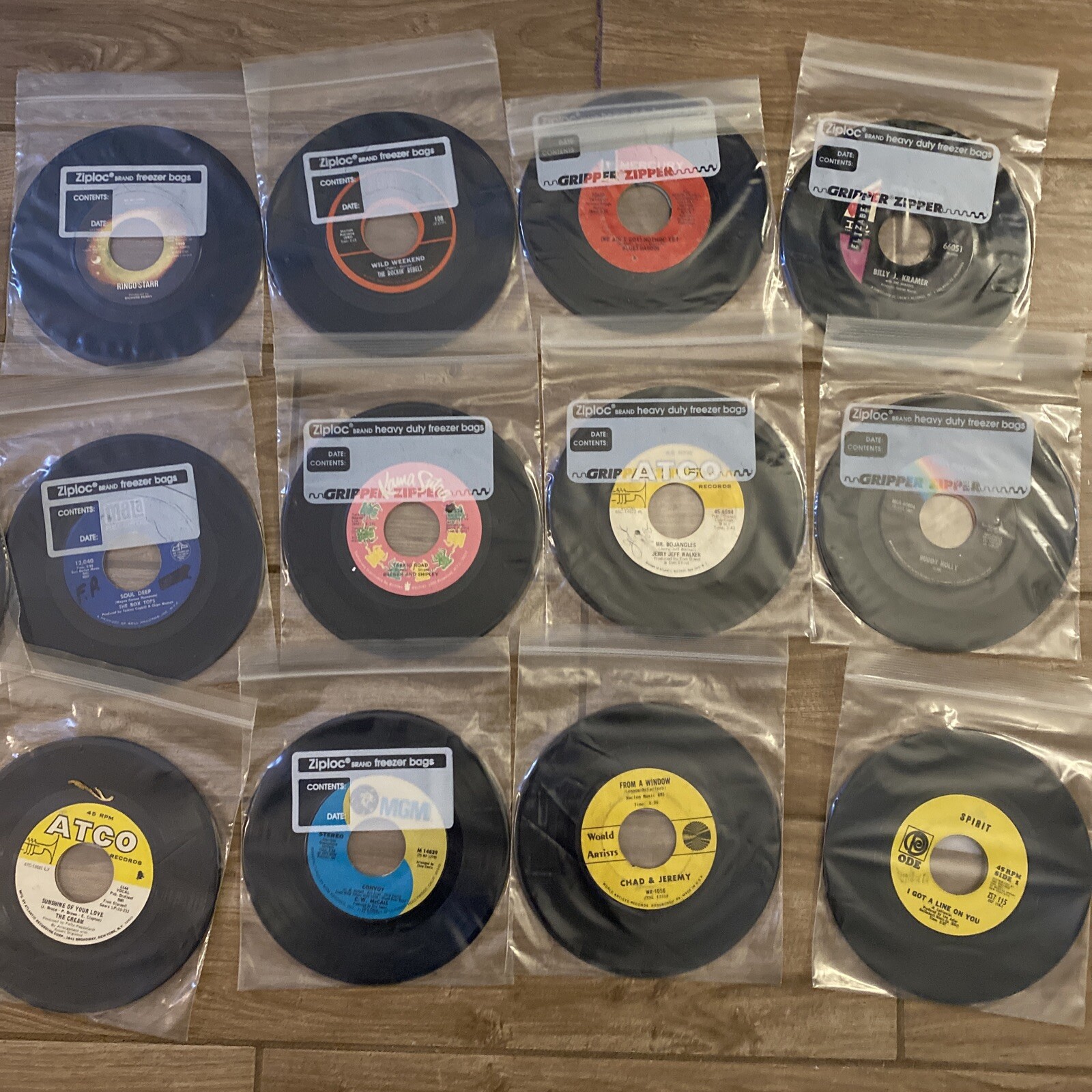 Vintage Mix Lot 45s RPM Records Estate Purchase eBay