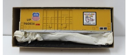Roundhouse 1787 HO Union Pacific 50' Doble Puerta Caja Coche #960856 Kit | Zustand: New