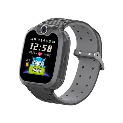 Nikcorp Wasserdichte Kinder Smartwatch Multifunktion Schwarz