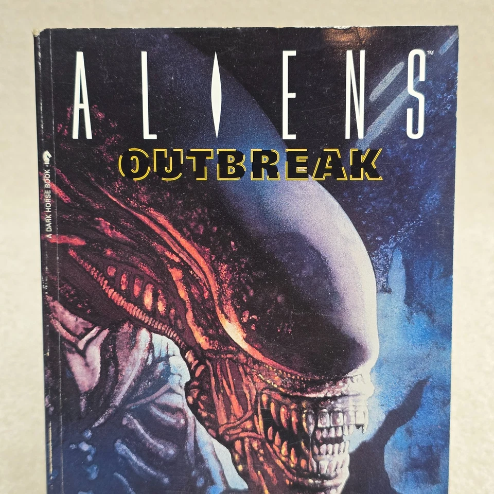 Aliens Outbreak TPB GN Dark Horse Comics 1996 1st Print Verheiden OOP - Image 2 of 4