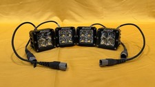 Rigid Industries 202113 D-series Led Pod Light Set Of 4 Dually Flood Projection