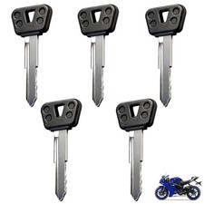 Stelrwan 5 Pcs Ignition Blank Key Uncut Replacement 4BH-82511-09-00 Compatibl...