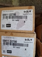 DISCHI FRENO POSTERIORI X2 58411G2700 ORIGINALI NUOVI KIA NIRO 2019-21