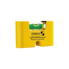 Stabila Pocket Electric Spirit Level With Magnetic Hold And Screwdriver Channel