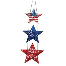 250th Anniversary 4th of July Decorations, Patriotic Star Blue Red White-18