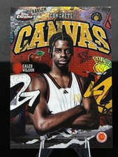 2025 Topps McDonald’s All American Games - Concrete Canvas: Caleb Wilson [SP]