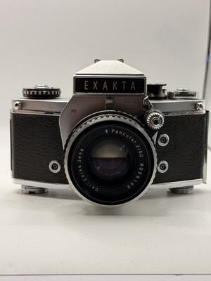 Exakta VX1000 35mm SLR Film Camera w/ Carl Zeiss Jena Pancolar 2