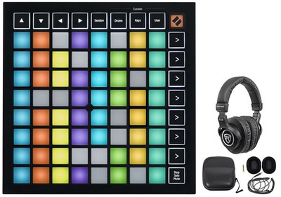 Novation Launchpad Mini MK3 Ableton Live MIDI USB RGB Pad Controller+Headphones