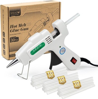 Mini Hot Glue Gun Kit with 30 Glue Sticks - Fast Preheating Hot Melt Gun