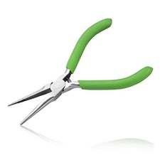Small Needle Nose Pliers for Jewelry Making, 5 Inches Long Nose Pliers with