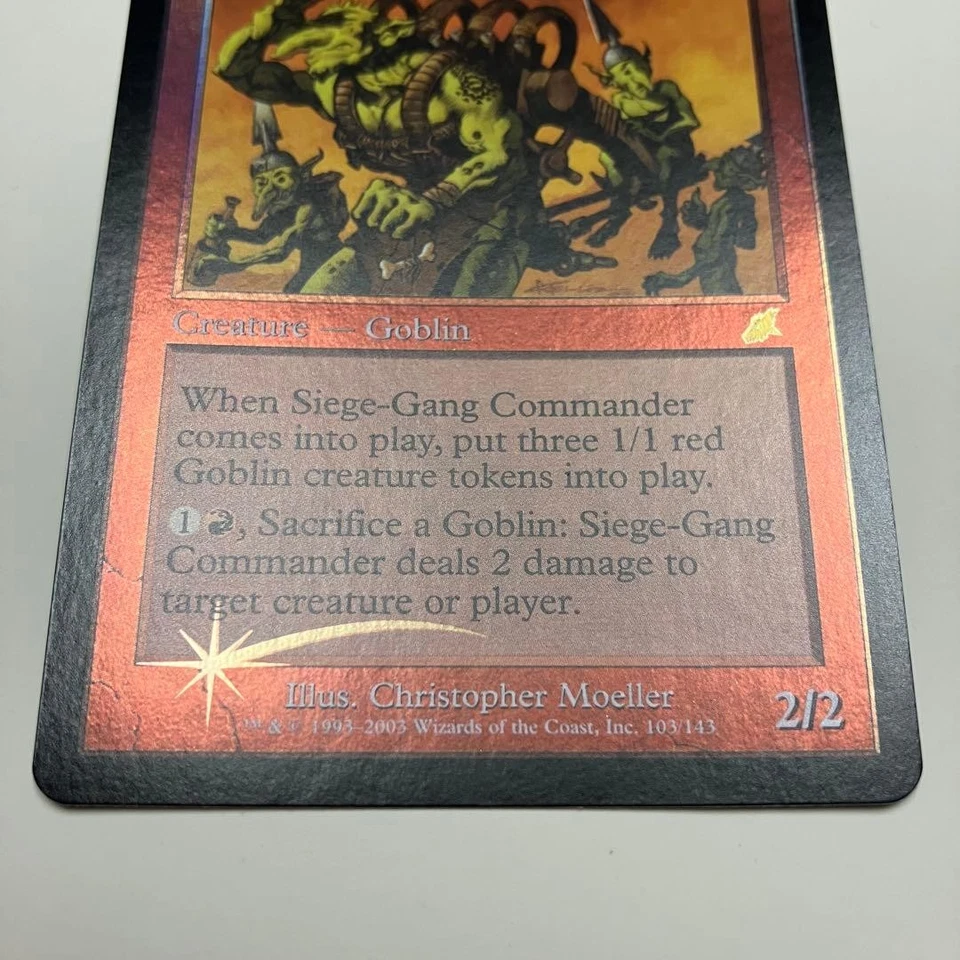 MTG Siege Commander Foil English Version SCG Edition Card - Image 4 of 4