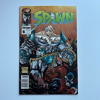 Image Comics Spawn #6 Newsstand Edition Todd McFarlane 1992