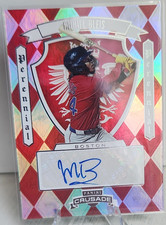 Panini 2025 Crusade Miguel Bleis Perennial Prospect Signatures #PPS-MBL Red Sox