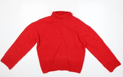 Roter Damenpullover UK-Größe 12 von F&F