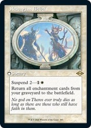 Resurgent Belief - Foil Etched - Retro Frame - Modern Horizons 2