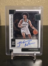 Jordan Nwora 2022-23 Panini Donruss Optic - Signature Series #SS-JNW (AU) BUCKS