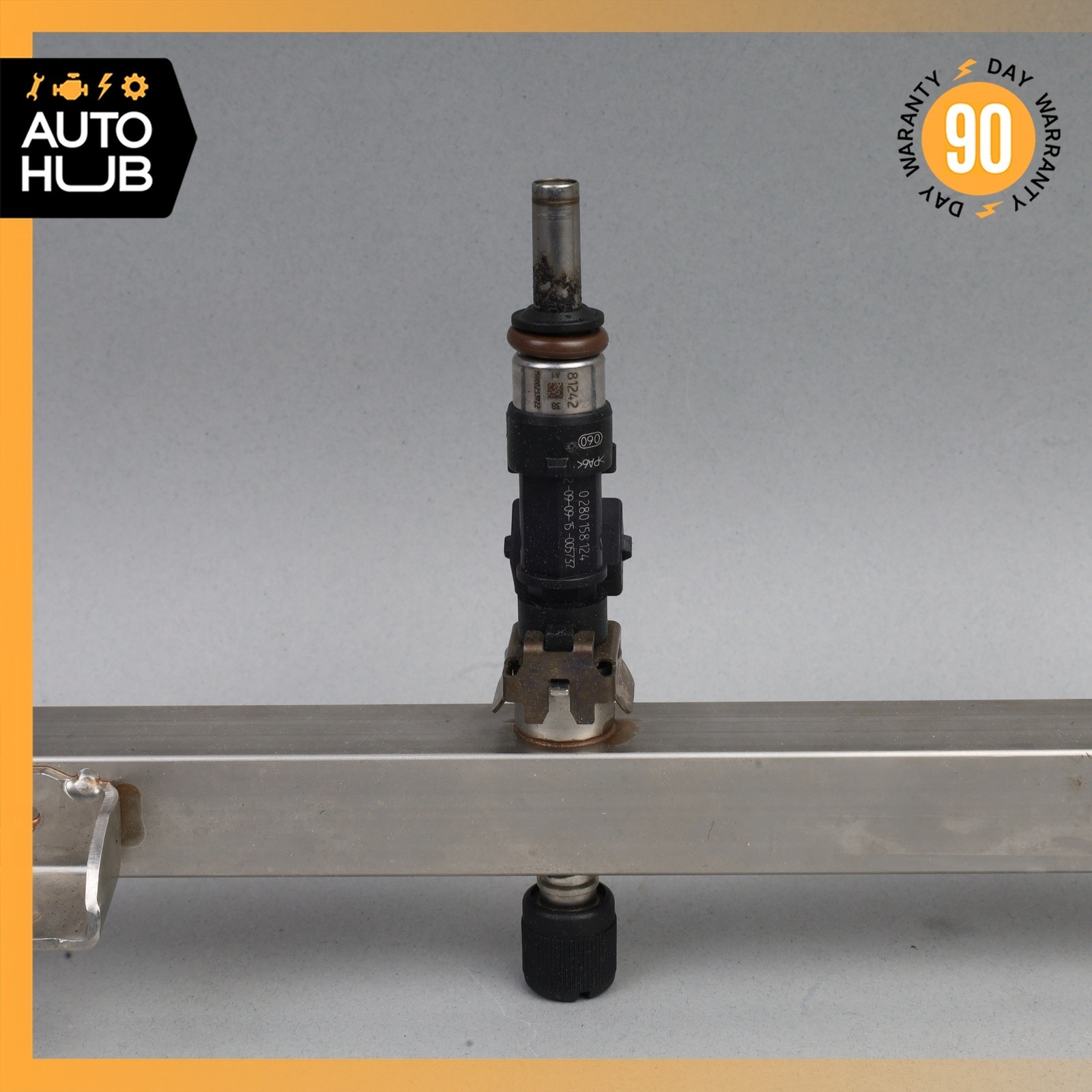 Maserati GranTurismo M145 Fuel Injection Rail Line w/ Injectors Right Side OEM