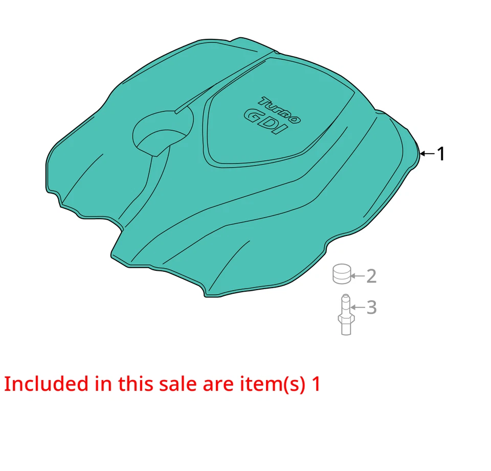 2013 起亚 Optima 发动机盖 HOXIB — 第 3/4 张图片