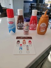 RARE Retired Melissa and Doug Sweet Ice Cream Toppings Full Set