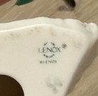 Preowned Vintage Lenox Small Clock Porcelain  Quartz Japan Untested — photo 4