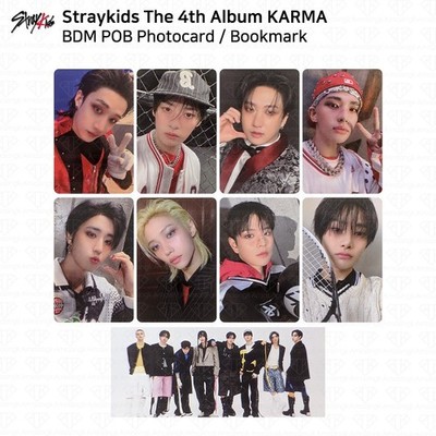 Stray Kids The 4th Album Karma BDM POB Photocard KPOP K-POP SKZ | eBay