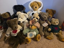 Vintage Lot of 10 Boyds Bears Plush Collection Multiple Sizes