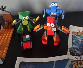 LEGO Games Lot: Robo Champ (3835) And Magma Monster (3847)