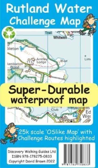 Rutland Water Challenge Map and Guide by David Brawn (Sheet map) - Image 4