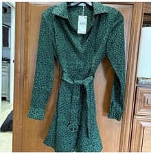 NWT MNG By Mango Wrap Dress XS