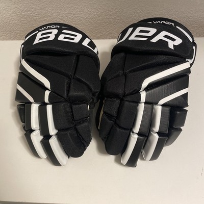 Bauer Vapor X:Lite Hockey Gloves Black White 13  Good Condition