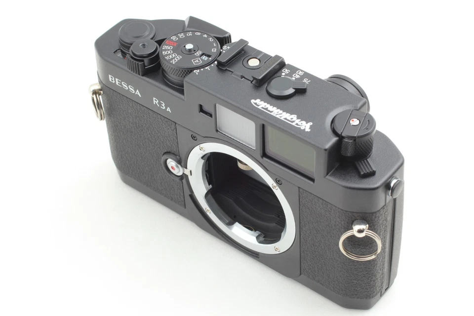 [ Unused ] Voigtlander BESSA R3A Black 35mm Rangefinder Film Camera From JAPAN - Image 4 of 4