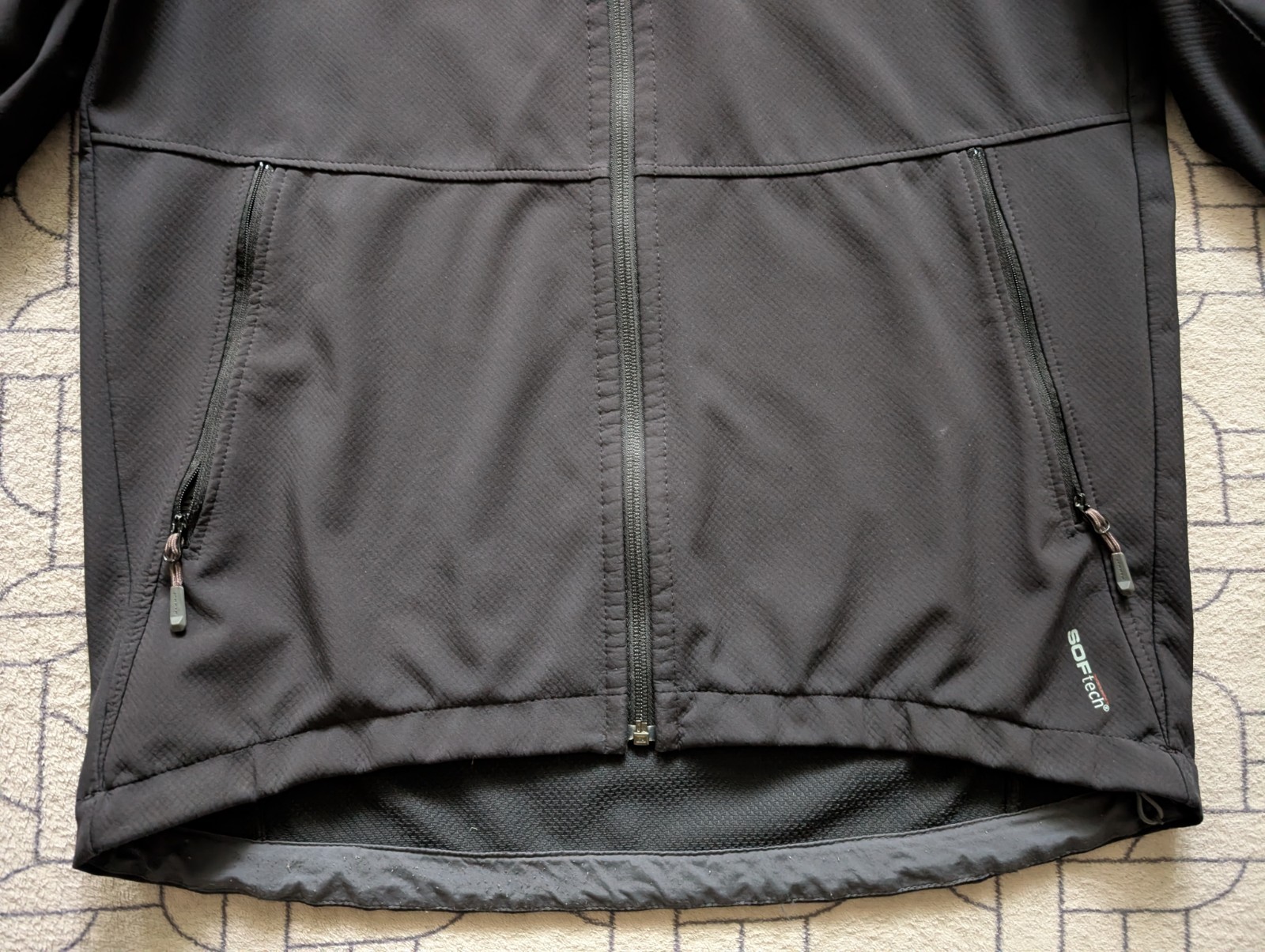 ● MAMMUT SOFTECH WINDSTOPPER FULL ZIPPER BLACK JA… - image 4